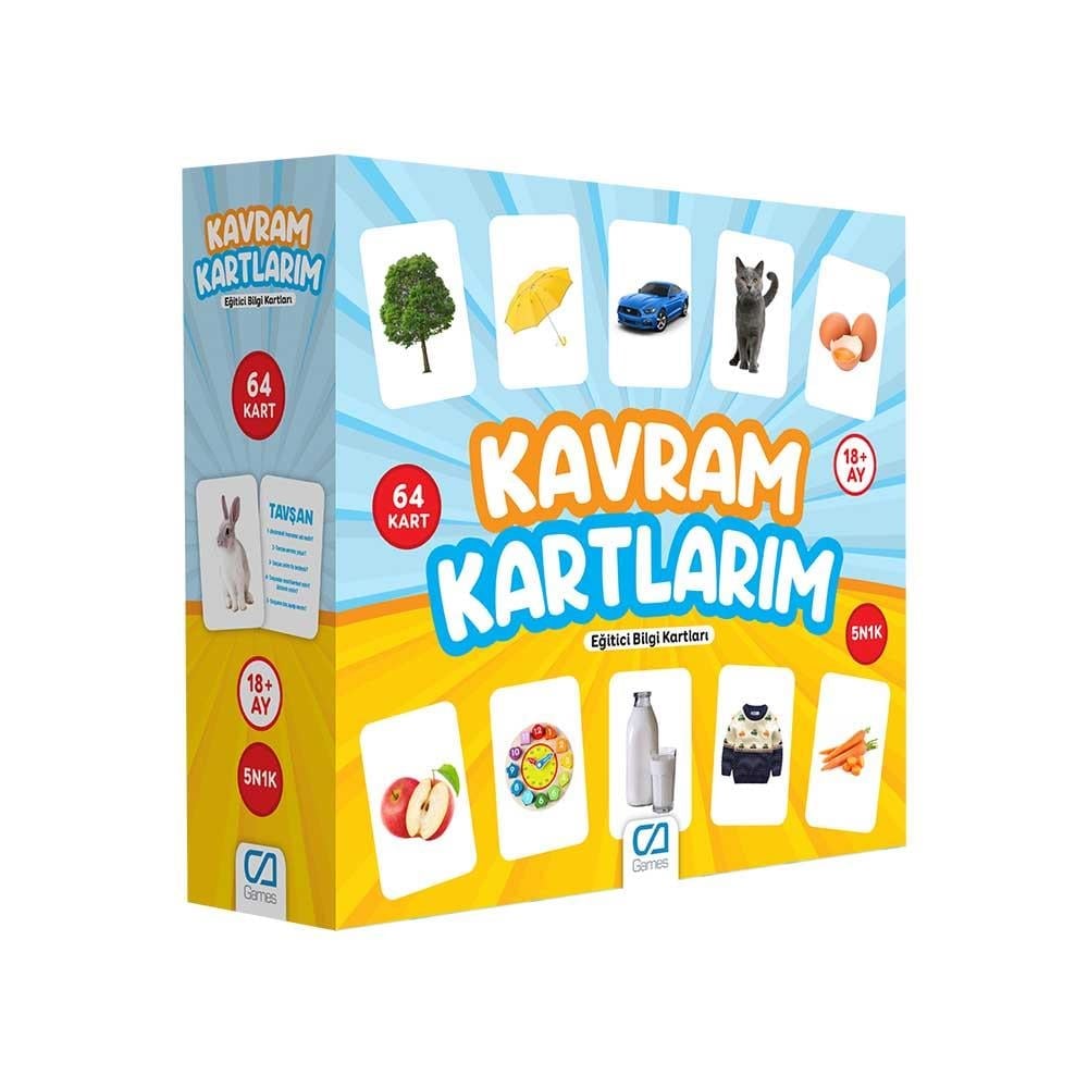 Ca GamesCa Games Eğitici Kavram Kartlarım