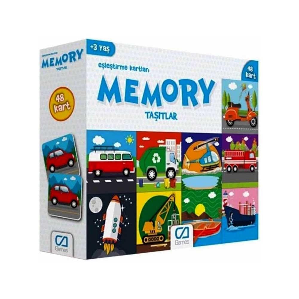 Ca GamesCa Games Memory Taşıtlar Eşleştirme Kartları