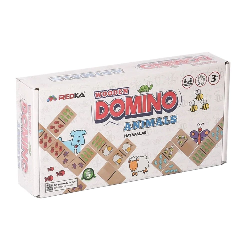 RedkaRedka Ahşap Domino Hayvanlar