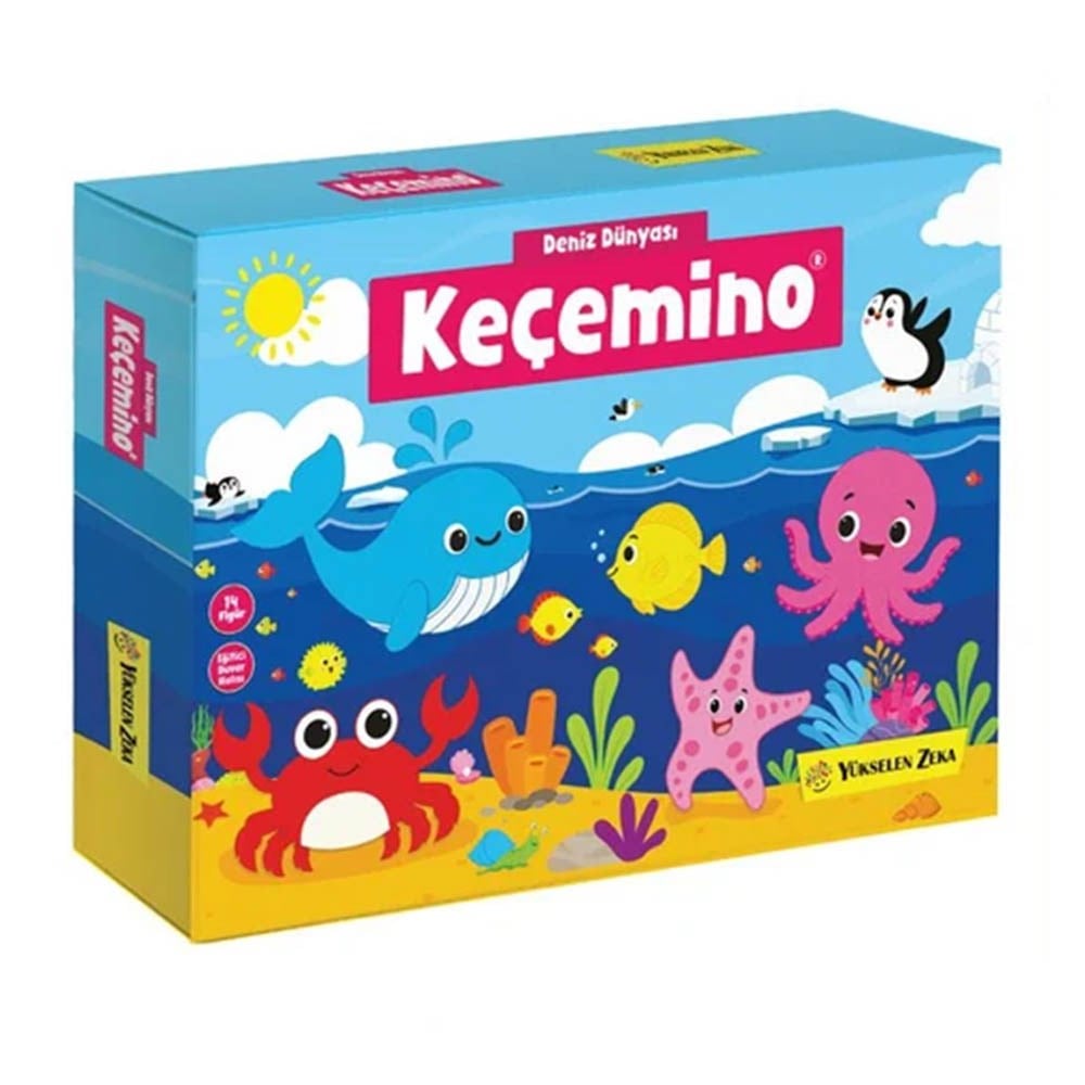 Keçemino Etkinlik Halısı Deniz Dünyası