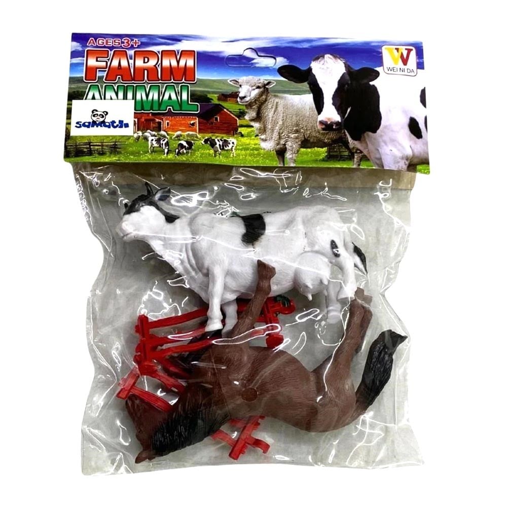 Samatlı Poşette Hayvan Seti
