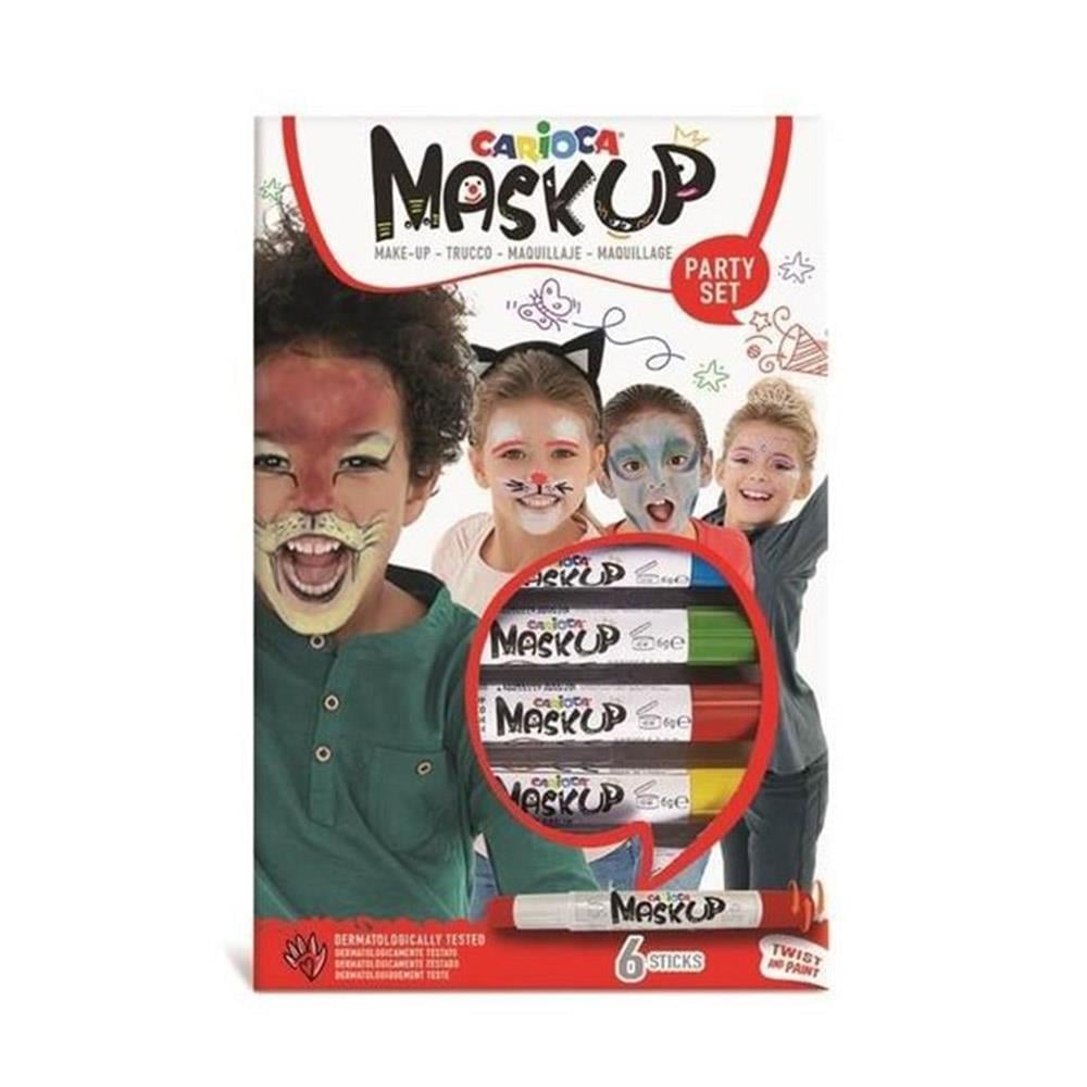 CariocaCarioca Yüz Boyası 6 Gr 6 Renk