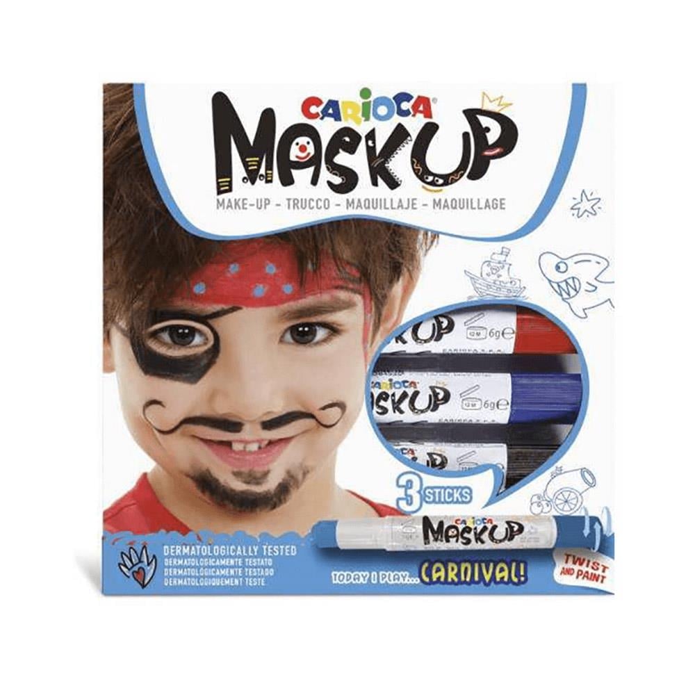 Carioca Yüz Boyası 6 Gr 3 Renk Carnaval