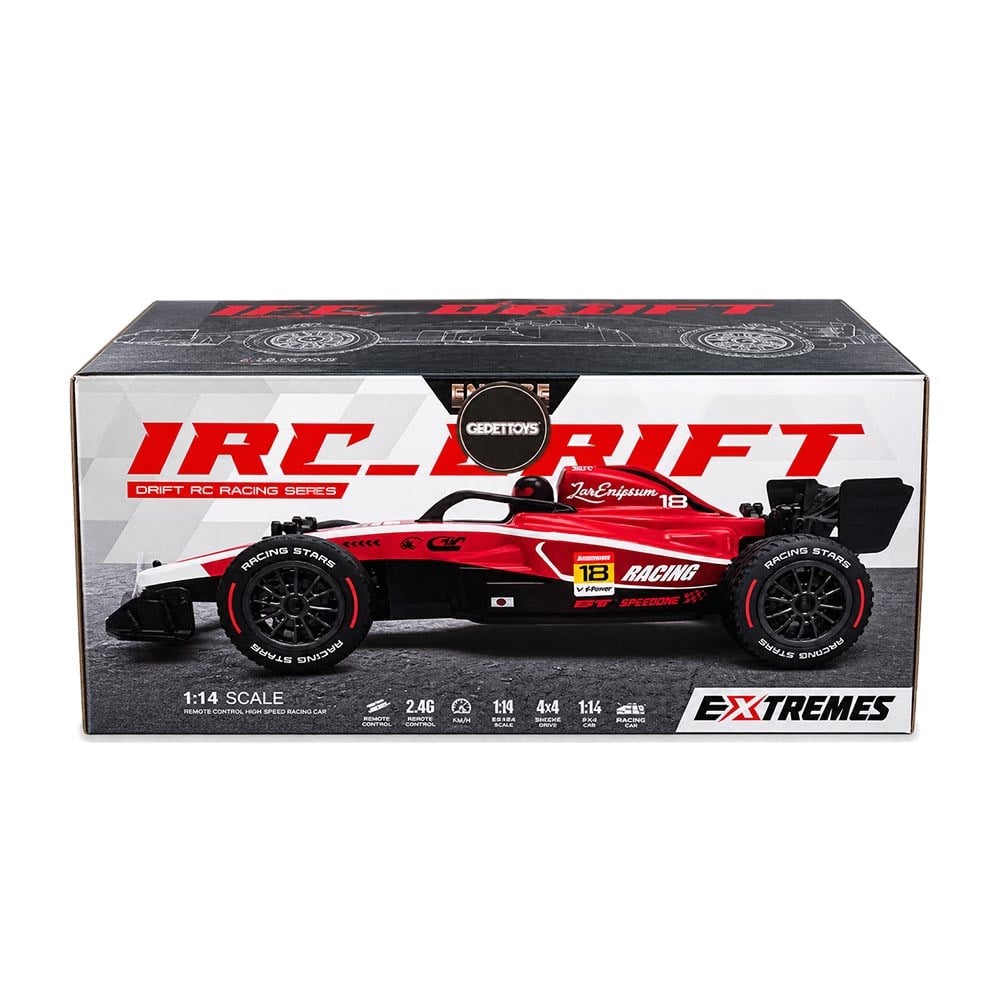 GepettoysGepettoys 1:14 Elektrikli Fırçalı Motor 45 Km Hız Yapan Formula Aracı