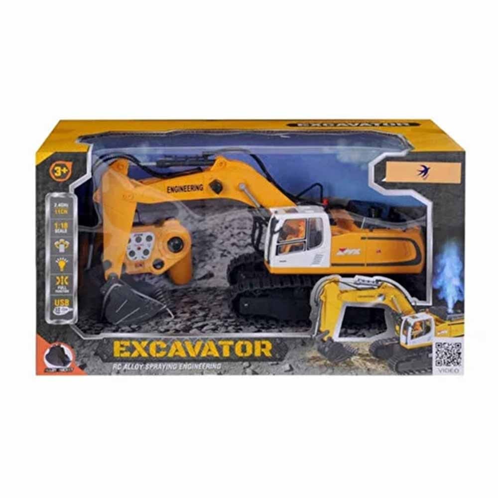 SeherSeher 1:18 Uzaktan Kumandalı Paletli İnşaat Aracı