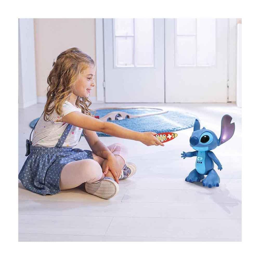 Sunman Disney Stitch Sesli ve Işıklı Uzaktan Kumandalı İnteraktif Robot
