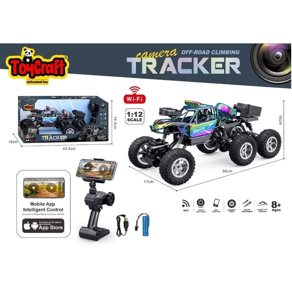 Toy Craft Kameralı Uzaktan Kumandalı Araba Şarjlı