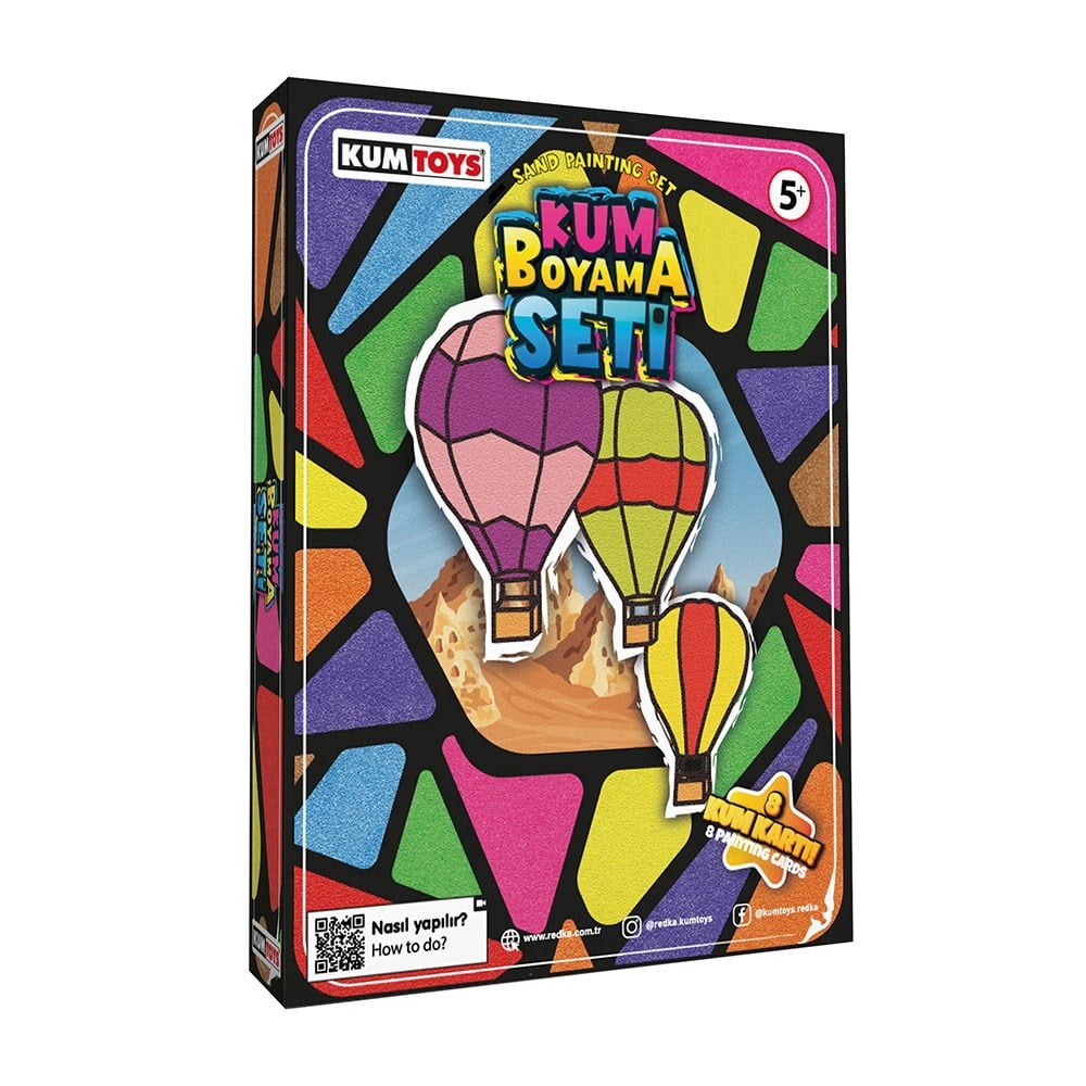 RedkaRedka Kumtoys Kum Boyama Seti 8Li