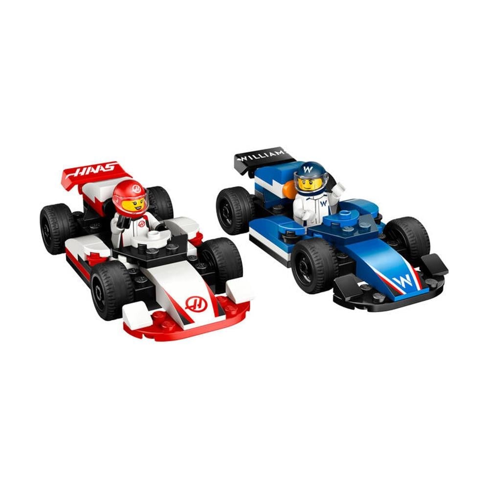 LEGO City F1 Williams Racing ve Haas F1 Yarış Arabaları 92 Parça