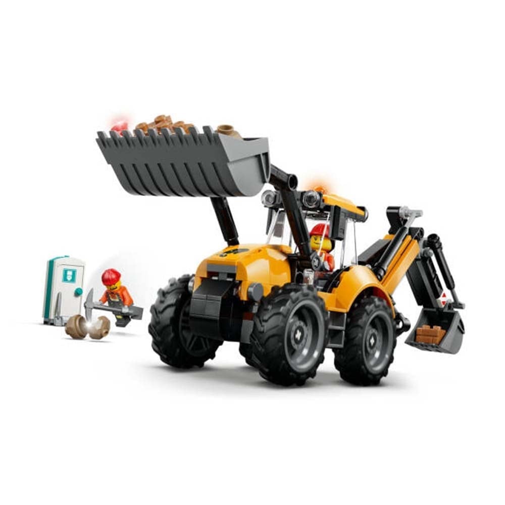 LEGO City Sarı Kazıcı Yükleyici 301 Parça