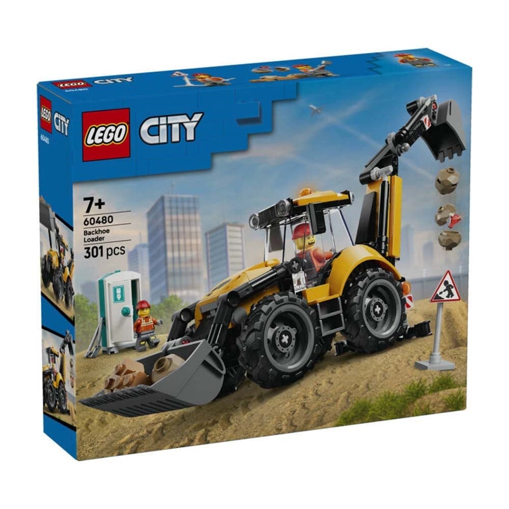 LEGO City Sarı Kazıcı Yükleyici 301 Parça