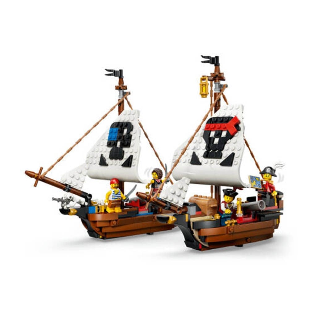 LEGO Creator 3ü 1 Arada İkonik Korsan Gemisi 1074 Parça