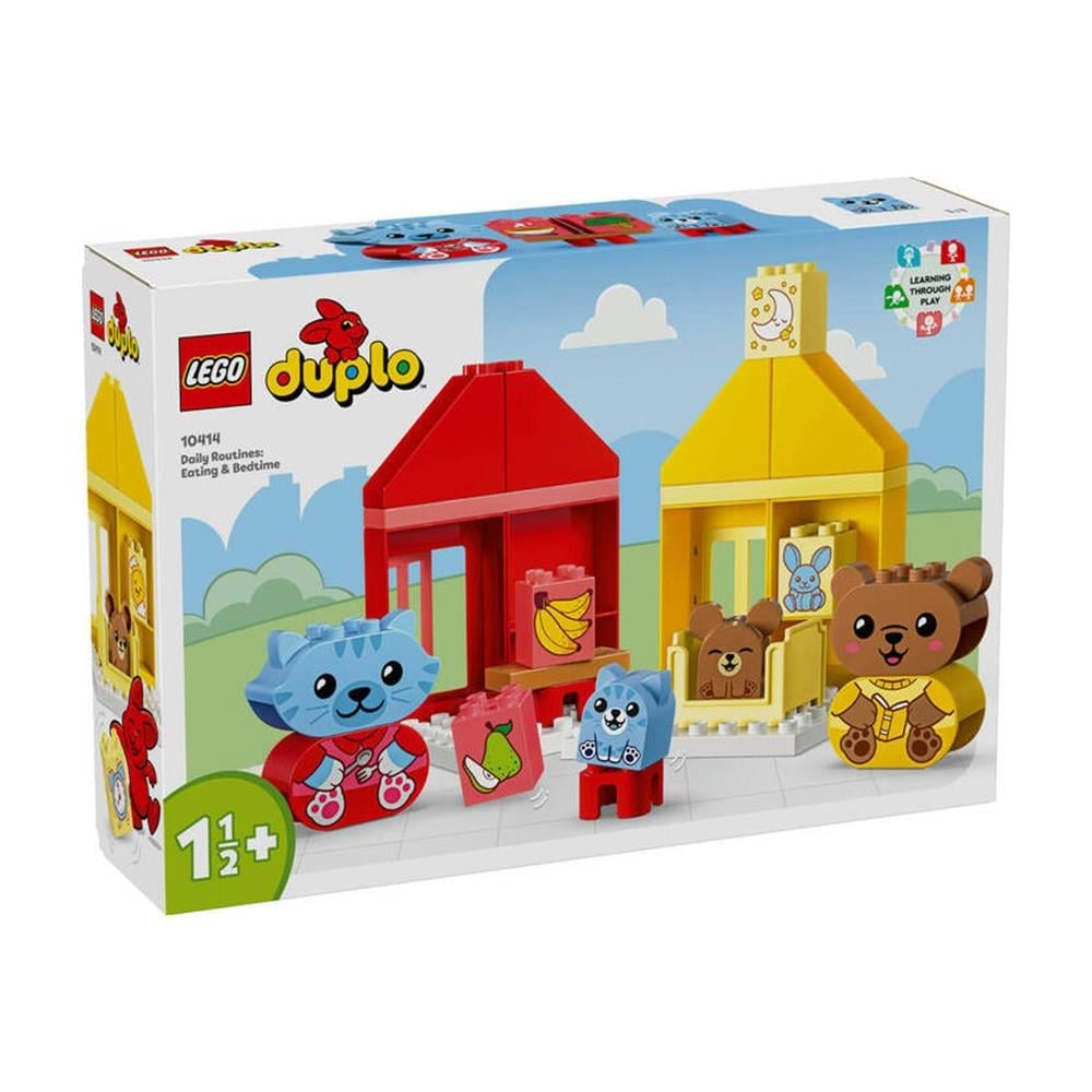 LEGO DUPLO Günlük Rutinlerim: Yemek ve Uyku Zamanı 28 Parça