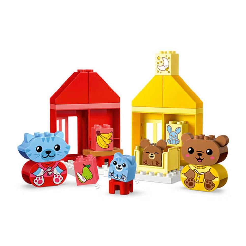 LEGO DUPLO Günlük Rutinlerim: Yemek ve Uyku Zamanı 28 Parça