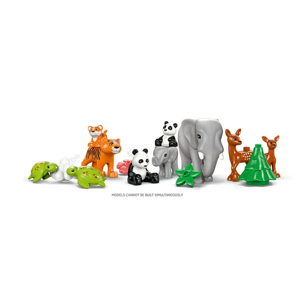 LEGO DUPLO Kasabası 3’ü 1 Arada Vahşi Hayvan Aileleri 92 Parça