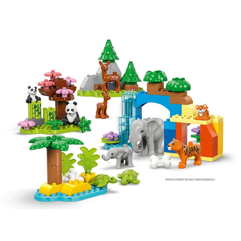LEGO DUPLO Kasabası 3’ü 1 Arada Vahşi Hayvan Aileleri 92 Parça