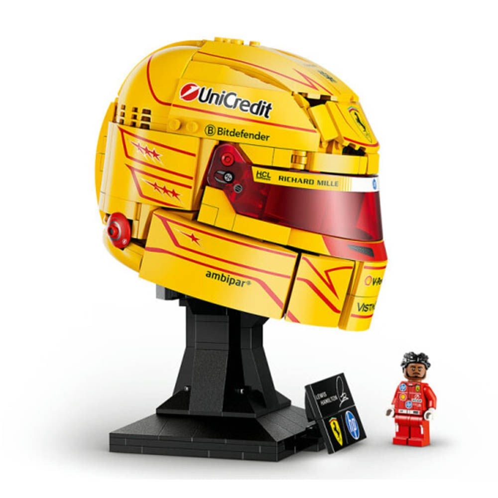 LEGO Editions Scuderia Ferrari HP Lewis Hamilton Kaskı 884 Parça