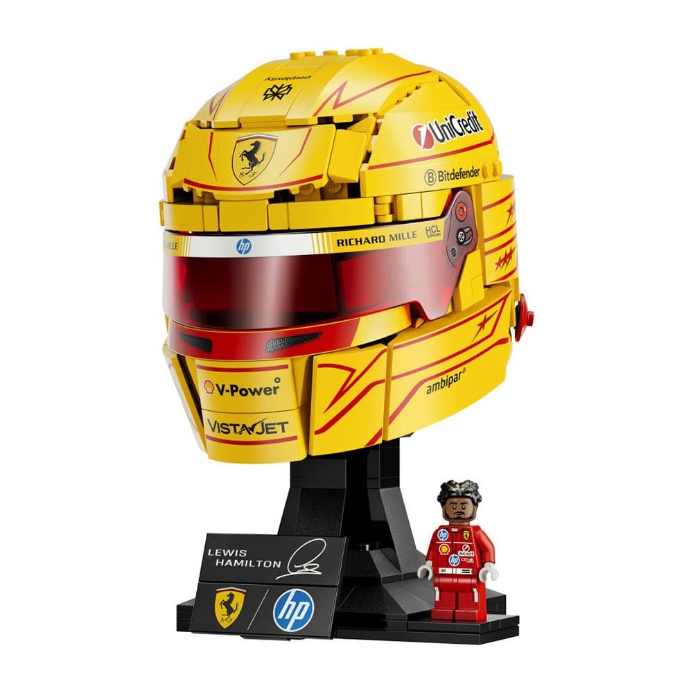 LEGO Editions Scuderia Ferrari HP Lewis Hamilton Kaskı 884 Parça