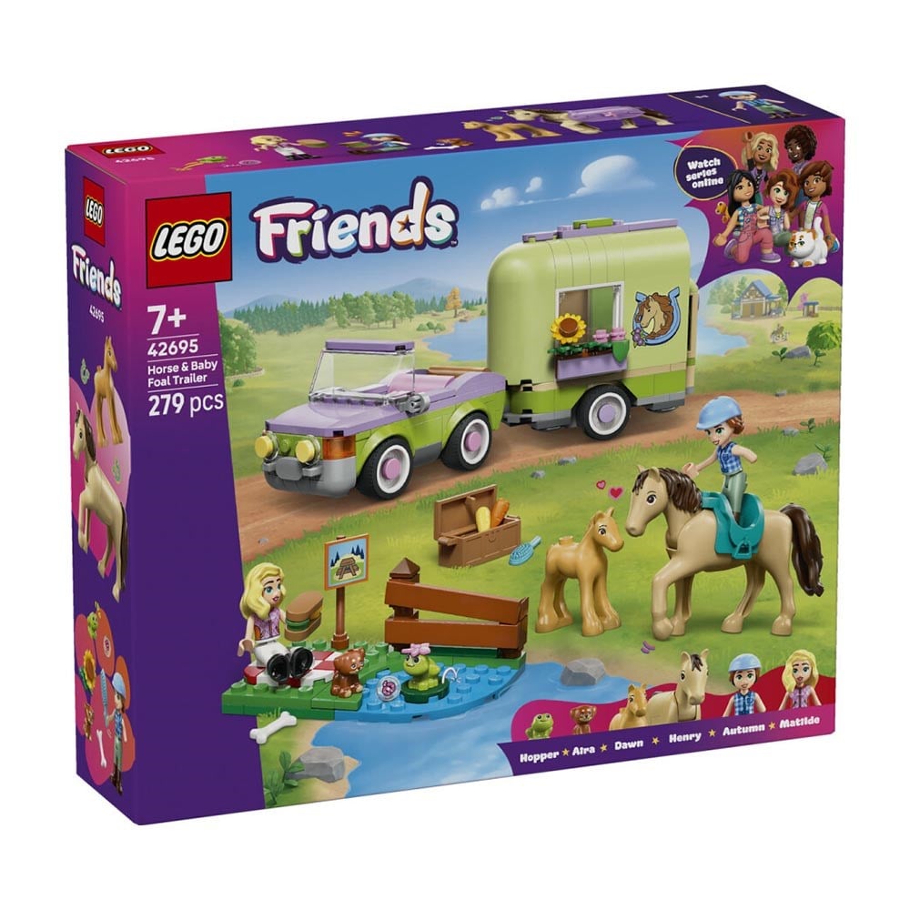 LEGO Friends At ve Tay Römorku 279 Parça