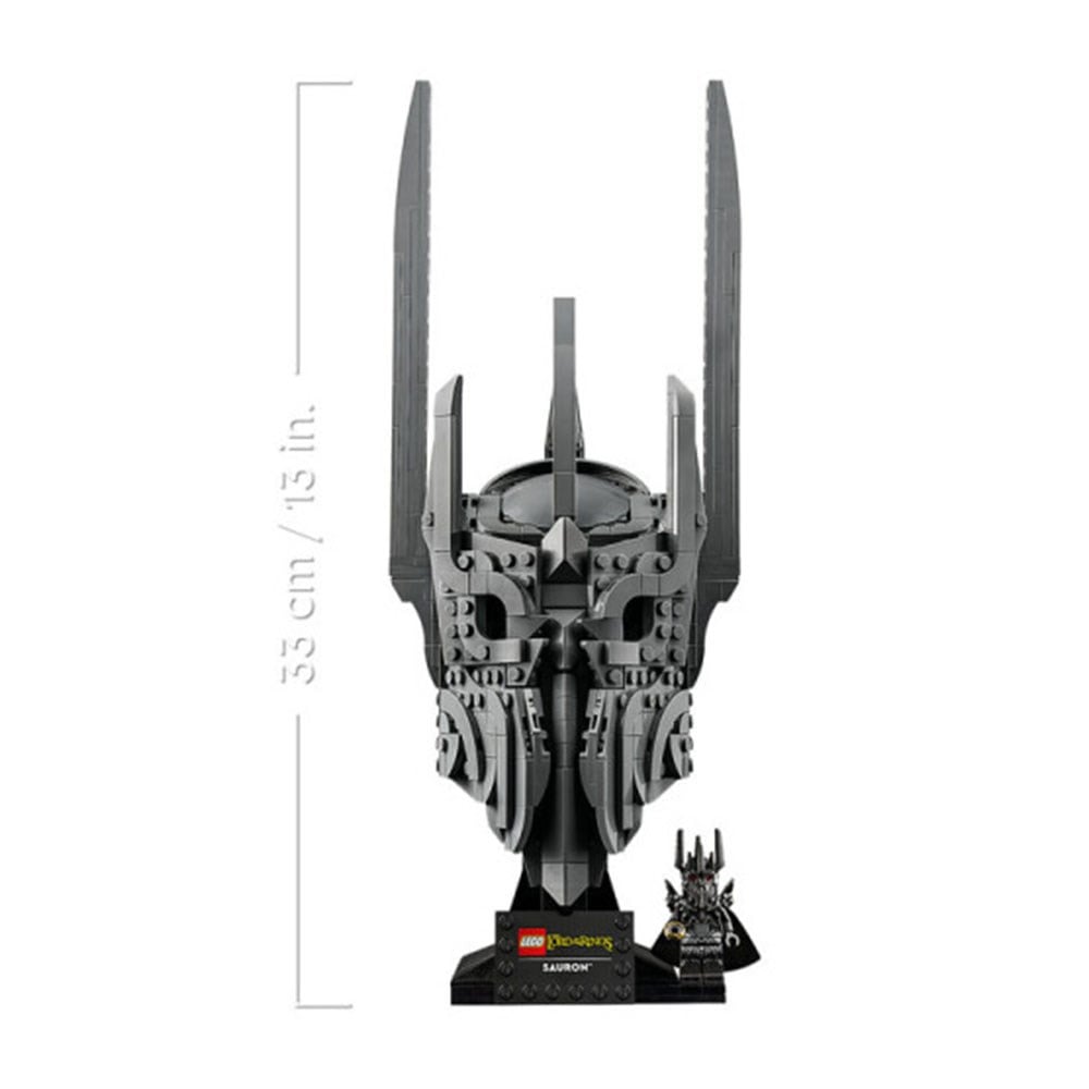 LEGO Icons Yüzüklerin Efendisi Sauronun Miğferi 538 Parça