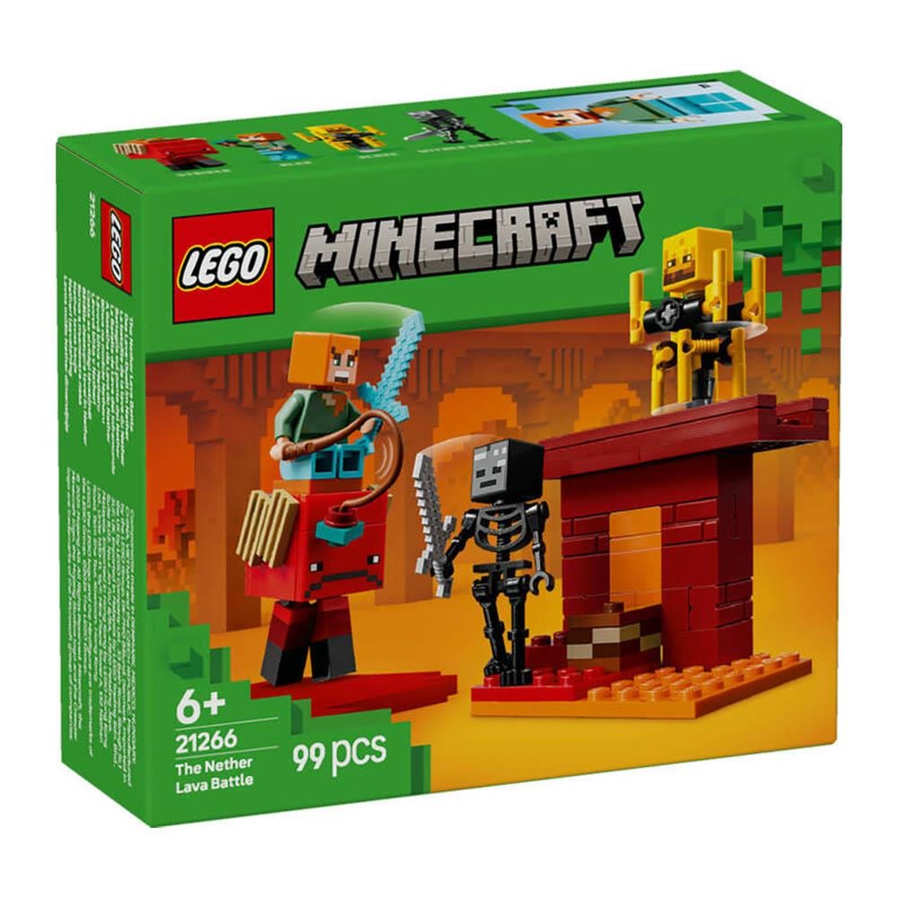 LEGO Minecraft Nether Lav Savaşı 99 Parça