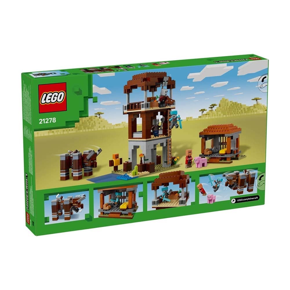 LEGO Minecraft Yağmacı Karakolu ve Çapulcu 665 Parça