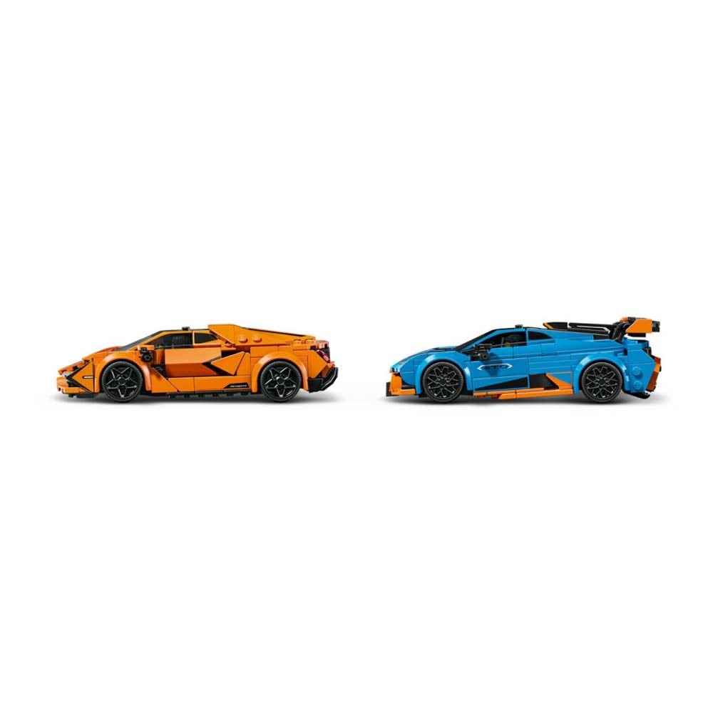 Lego Speed Champ Lamborghini Revuelto ve Hurac n STO 607 parça 10 Yaş