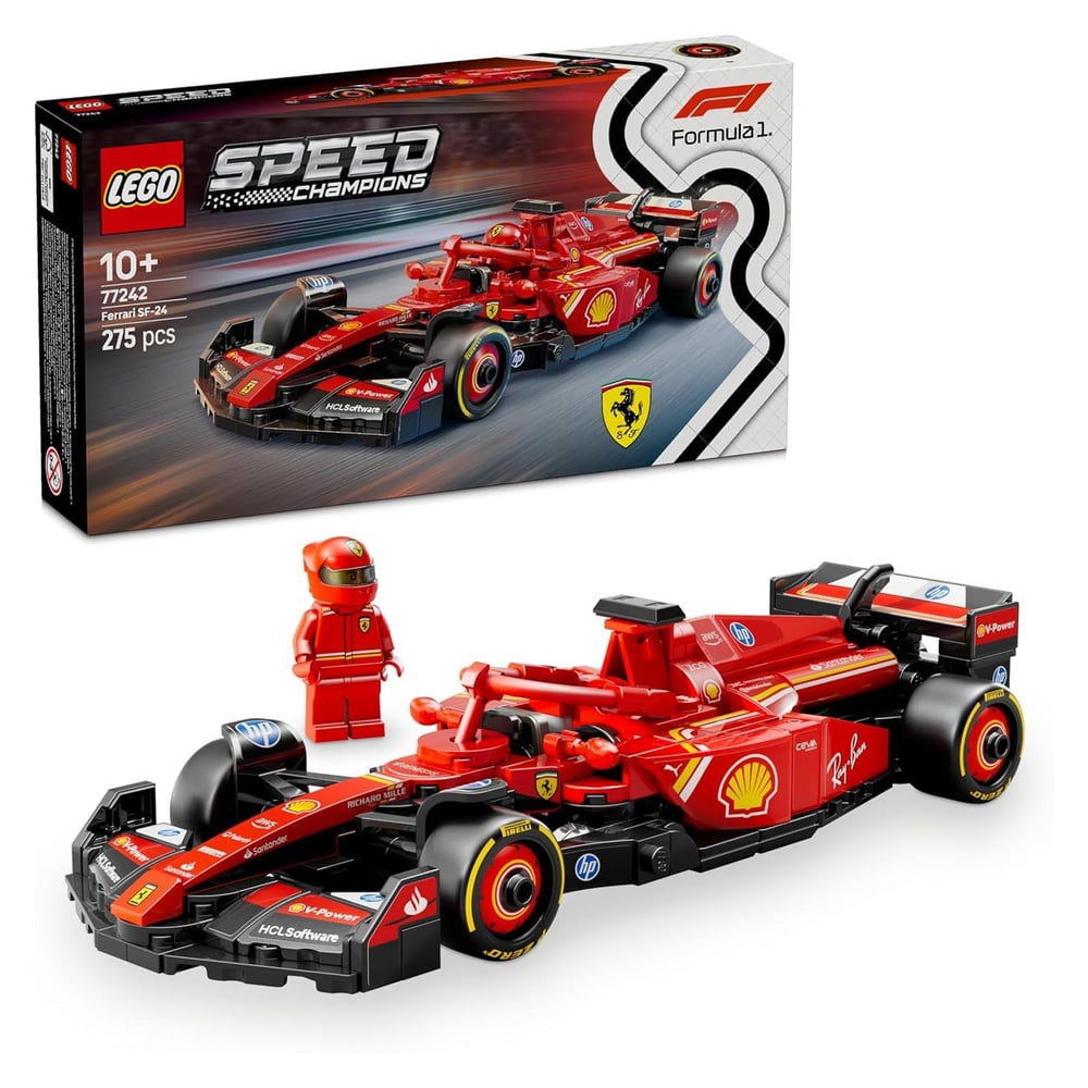 LEGO Speed Champions Ferrari SF-24 F1 Yarış Arabası 275 Parça