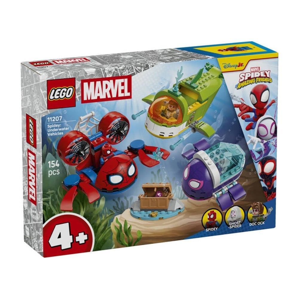 Lego Spidey Spidey Spidey Su Altı Araçları 154 Parça