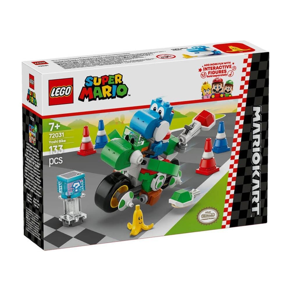 Lego Super Mario Mario Kart   Yoshi Bike 133 Parça