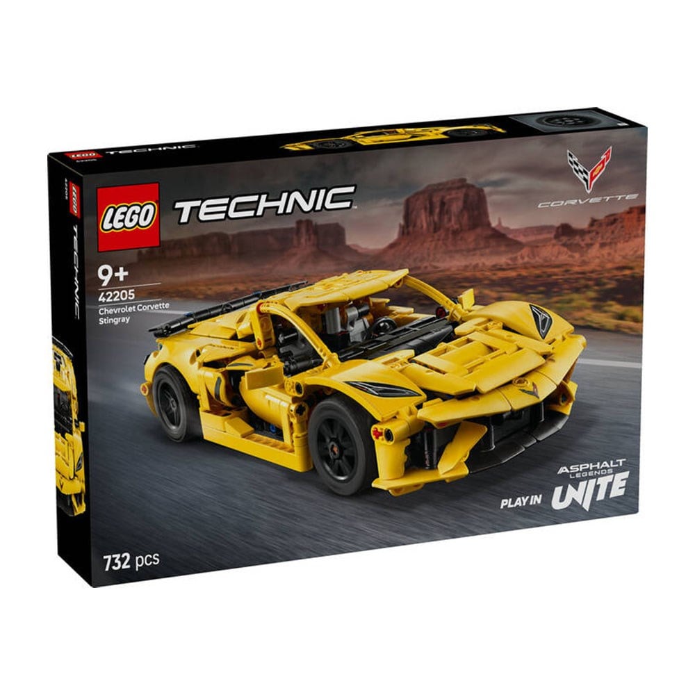 LEGO Technic Chevrolet Corvette Stingray 732 Parça