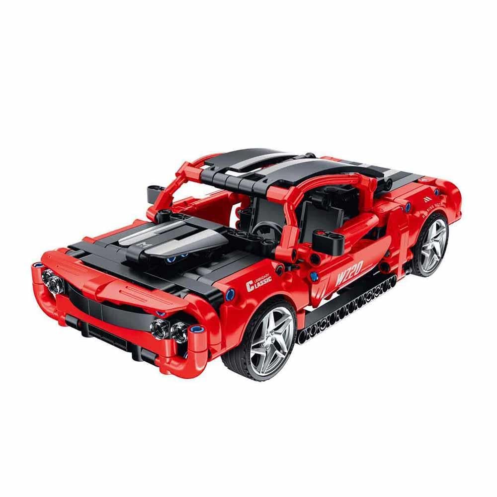 Sunman Süper Araba Kırmızı Lego 457 Parça