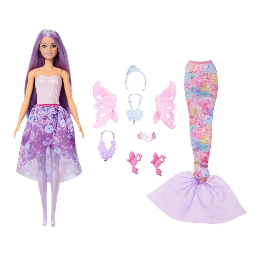 Barbie 3in1 Denizkızı Kostüm Seti
