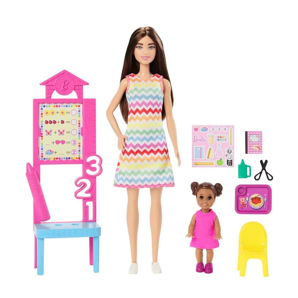 Barbie Bakım Temalı Kariyer Oyun Setleri