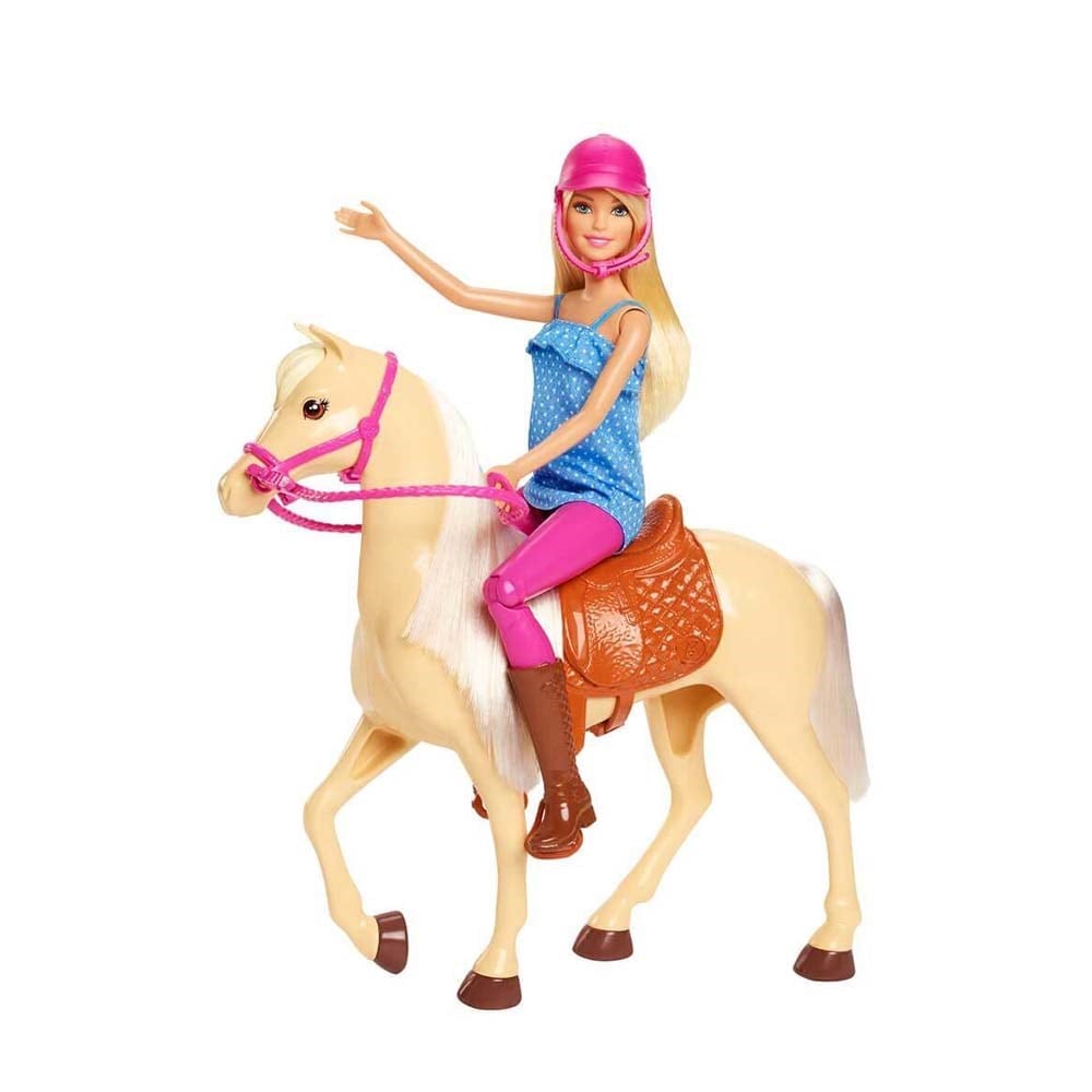 Barbie Bebek Güzel Atı Hayvanları Oyun Seti