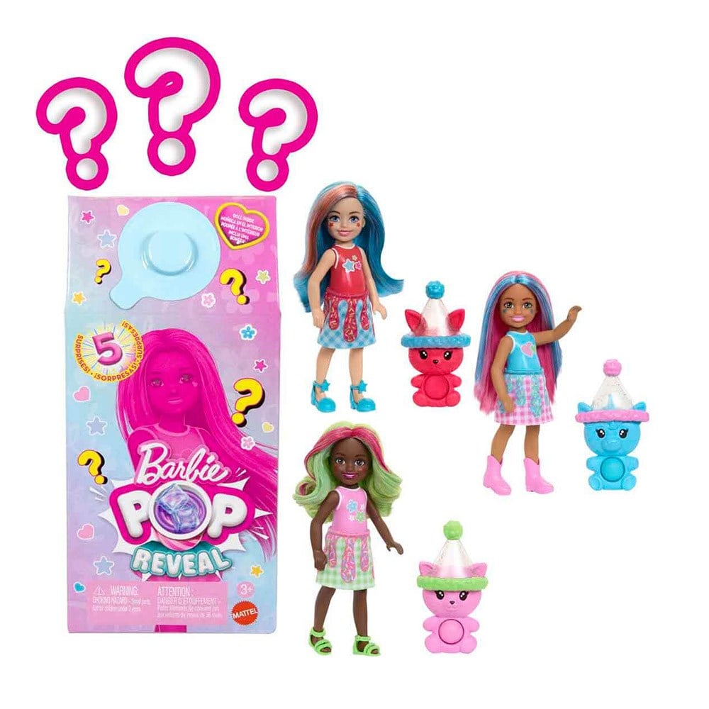 Barbie Chelsea Pop Reveal Smoothie Serisi Sürpriz Paket