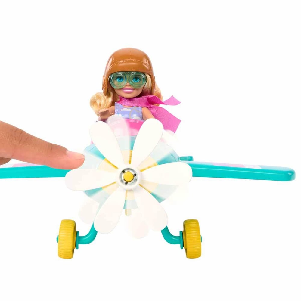 Barbie Chelseanin Pervaneli Mini Uçağı Oyun Seti