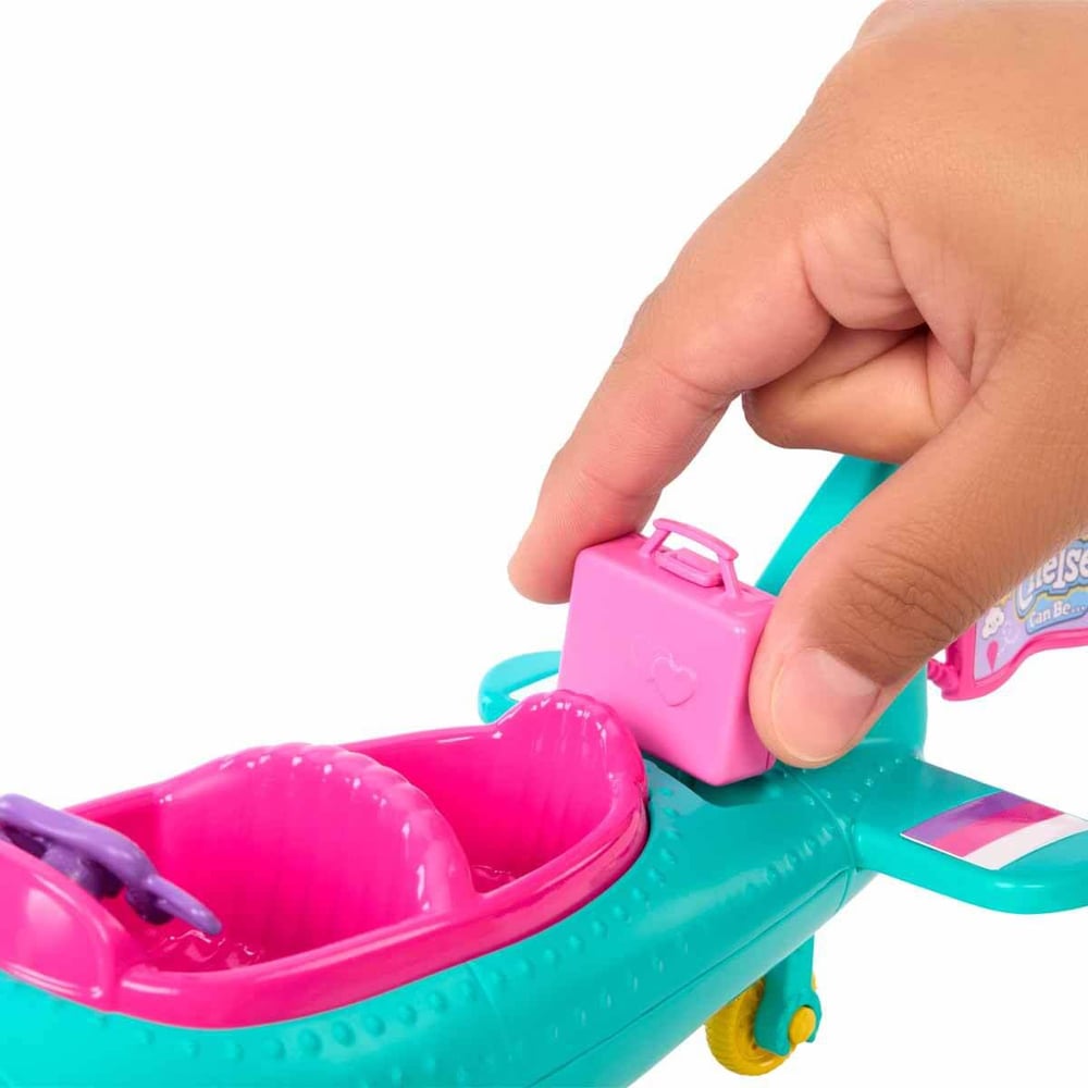 Barbie Chelseanin Pervaneli Mini Uçağı Oyun Seti
