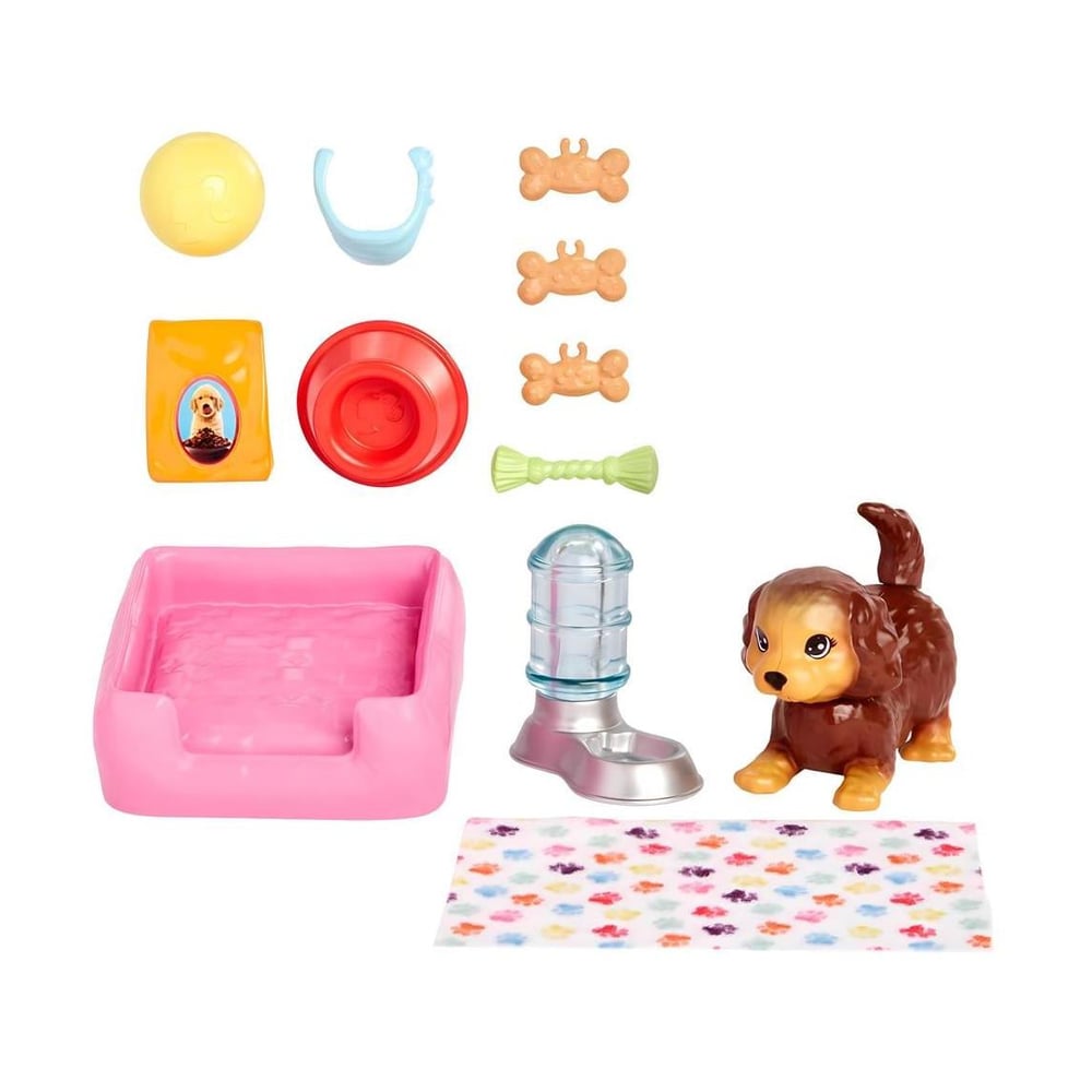Barbie Pet ve Aksesuarları Oyun Seti