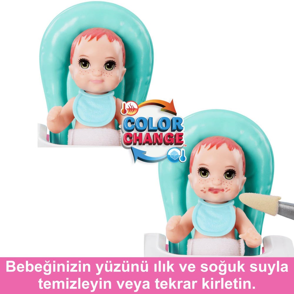 Barbie Skipper Bebek Bakıcısı Oyun Seti