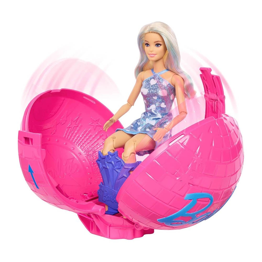 Barbie Team Barbie Roll Reveal Pop Yıldızı Bebek ve Aksesuarları