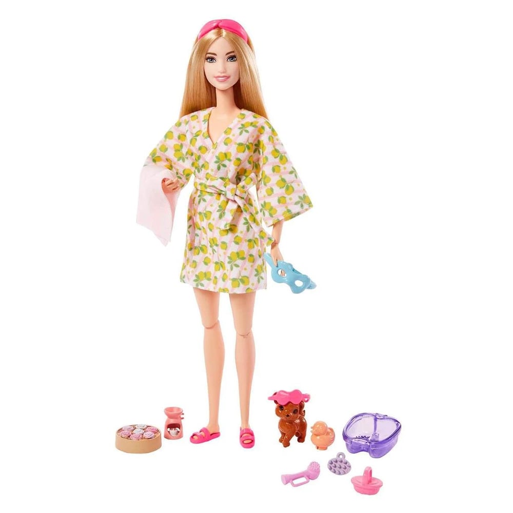 Barbie Wellness Barbienin Spa Günü Bebekleri