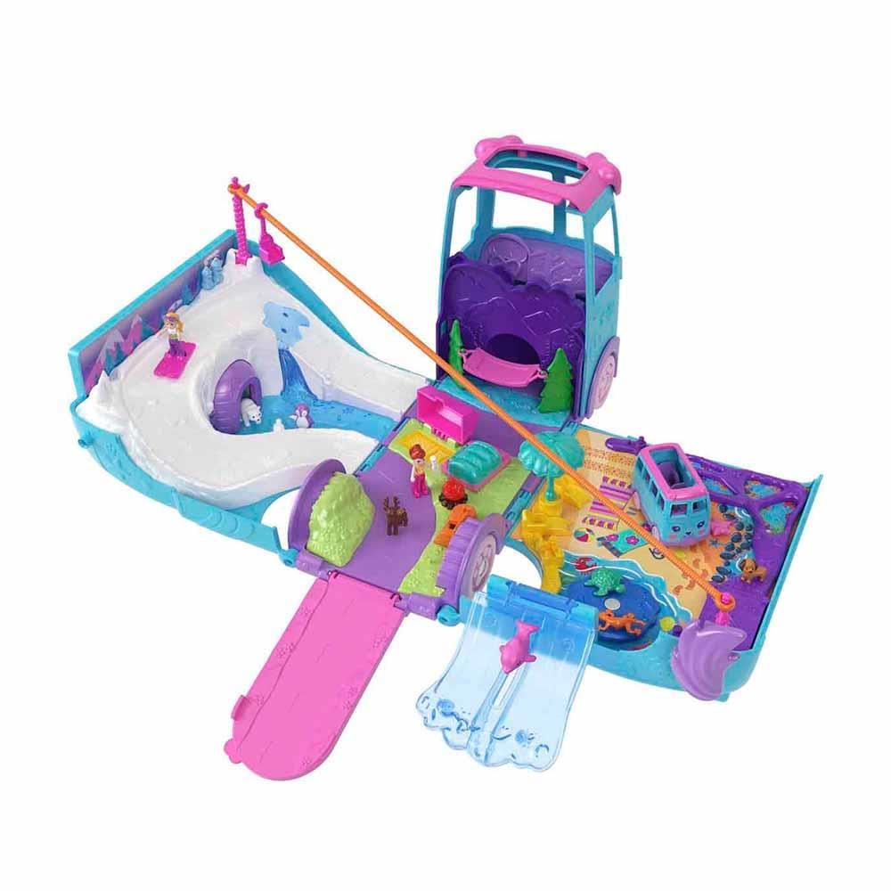 Polly Pocket Dönüşebilen Evcil Hayvan Karavanı Oyun Seti