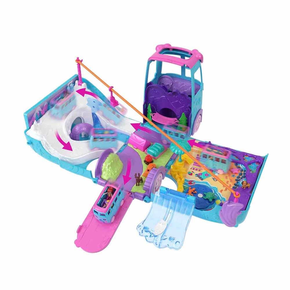 Polly Pocket Dönüşebilen Evcil Hayvan Karavanı Oyun Seti