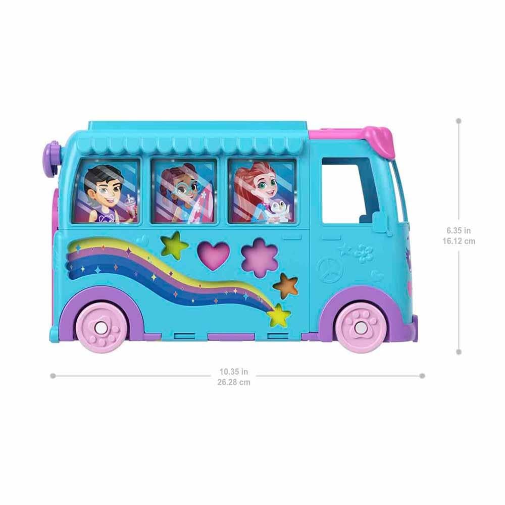 Polly Pocket Dönüşebilen Evcil Hayvan Karavanı Oyun Seti