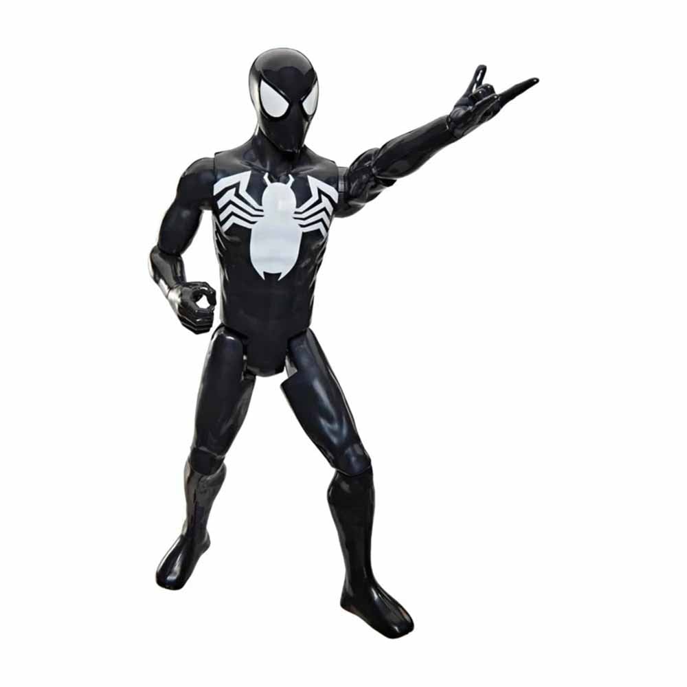 Marvel Classic Hero Titan Serisi Aksiyon Figürü 30 Cm Black Suit Spiderman