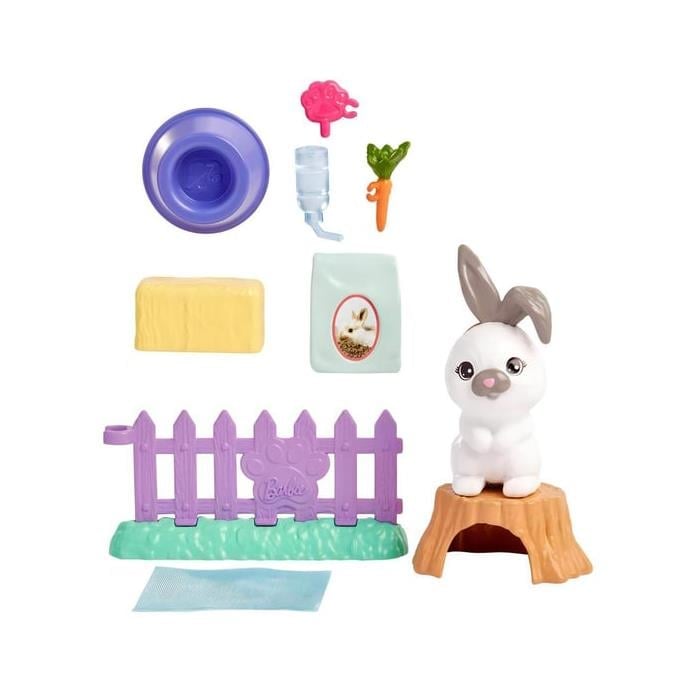 Barbie Pet ve Aksesuarları Oyun Seti