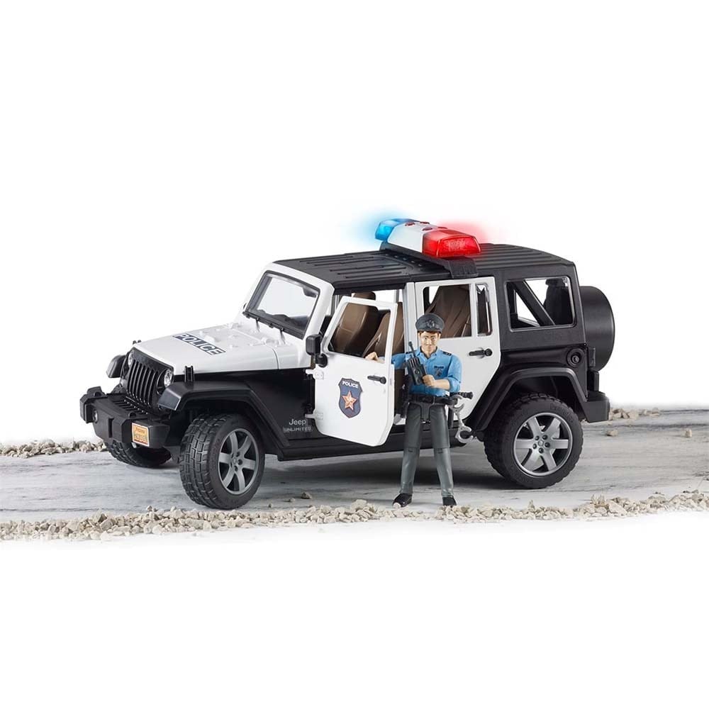 Bruder Jeep Wranger Polis Aracı ve Memur