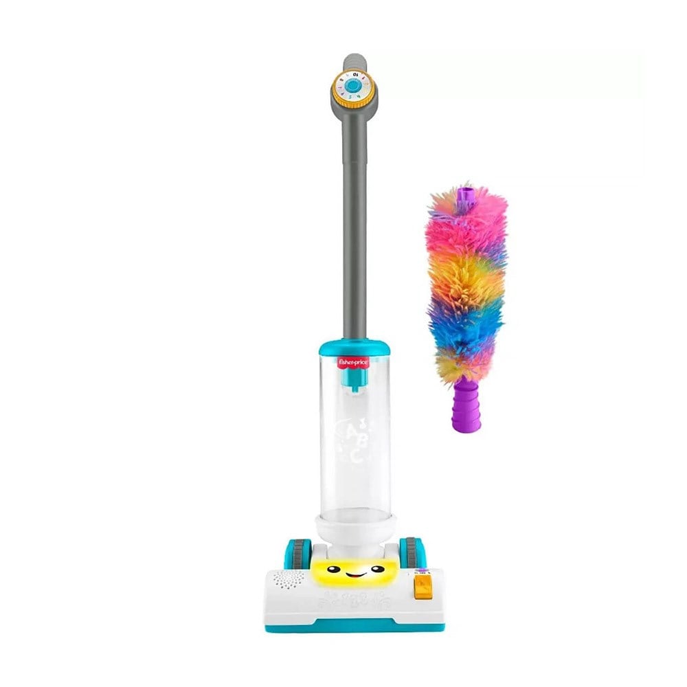 2in1 Fisher Price Sesli ve Işıklı Eğlen ve Öğren Süpürge