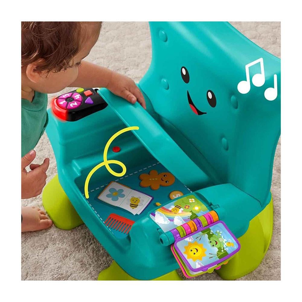 Sesli ve Işıklı Fisher Price Eğlen ve Öğren Yaşa Göre Gelişim İlk Koltuğum